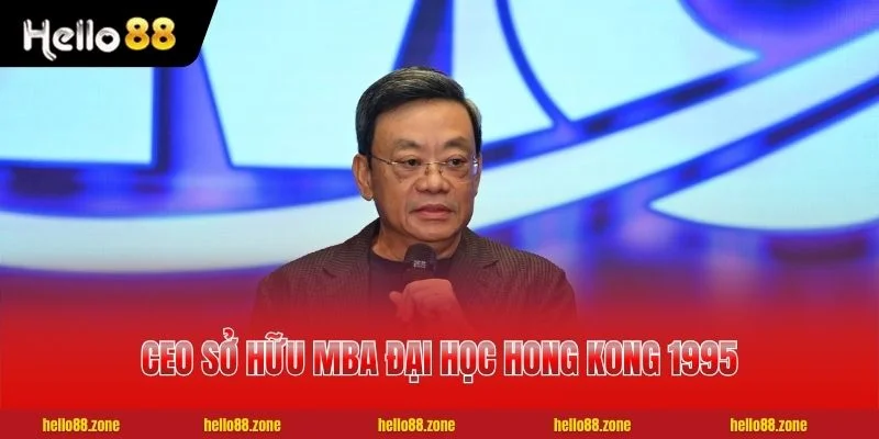 1 CEO Hoàng Cửu Bách CEO Hoàng Cửu Bách sở hữu MBA Đại học Hong Kong 1995
